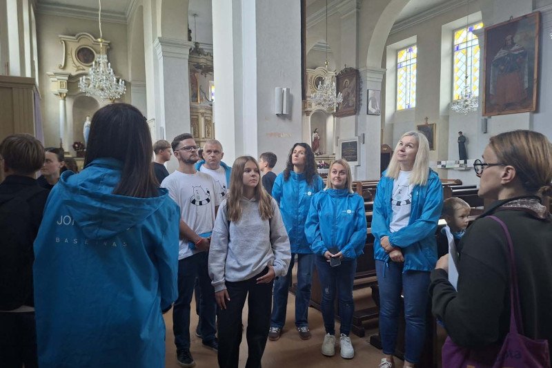 Jonavos baseino kolektyvas prasmingu žygiu paminėjo Europos judumo savaitę
