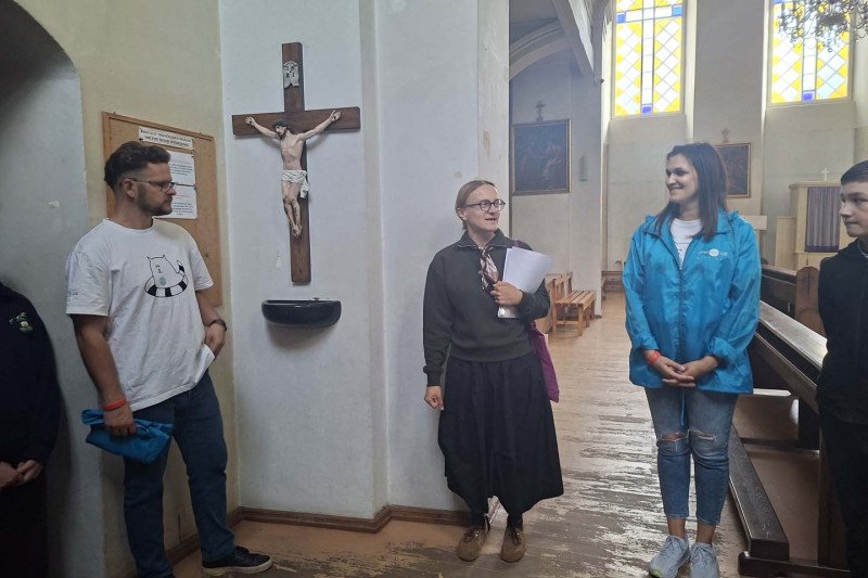 Jonavos baseino kolektyvas prasmingu žygiu paminėjo Europos judumo savaitę