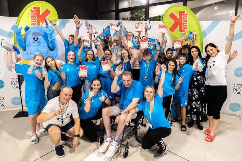 Jonavos baseinas 3-ąjį gimtadienį paminėjo tradicinėmis plaukimo varžybomis „Vuošio taurė 2025–2026 m. I etapas“