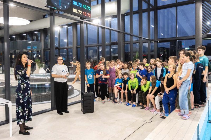 Jonavos baseinas 3-ąjį gimtadienį paminėjo tradicinėmis plaukimo varžybomis „Vuošio taurė 2025–2026 m. I etapas“