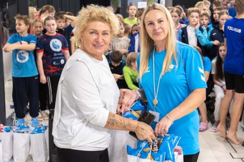 Jonavos baseinas 3-ąjį gimtadienį paminėjo tradicinėmis plaukimo varžybomis „Vuošio taurė 2025–2026 m. I etapas“