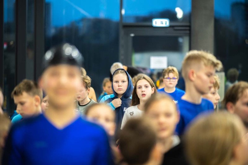 Jonavos baseinas 3-ąjį gimtadienį paminėjo tradicinėmis plaukimo varžybomis „Vuošio taurė 2025–2026 m. I etapas“