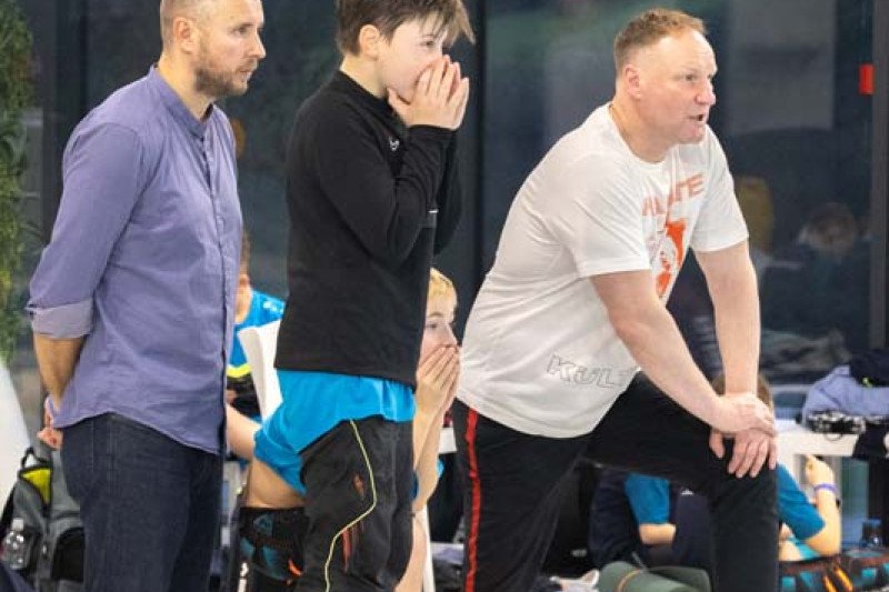 Jonavos baseinas 3-ąjį gimtadienį paminėjo tradicinėmis plaukimo varžybomis „Vuošio taurė 2025–2026 m. I etapas“