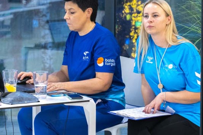 Jonavos baseinas 3-ąjį gimtadienį paminėjo tradicinėmis plaukimo varžybomis „Vuošio taurė 2025–2026 m. I etapas“