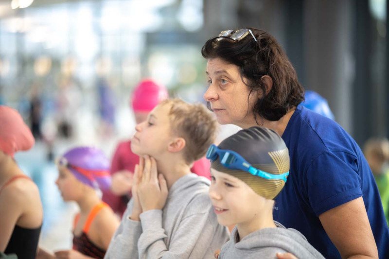 Jonavos baseinas 3-ąjį gimtadienį paminėjo tradicinėmis plaukimo varžybomis „Vuošio taurė 2025–2026 m. I etapas“