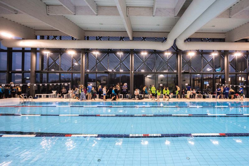 Jonavos baseinas 3-ąjį gimtadienį paminėjo tradicinėmis plaukimo varžybomis „Vuošio taurė 2025–2026 m. I etapas“