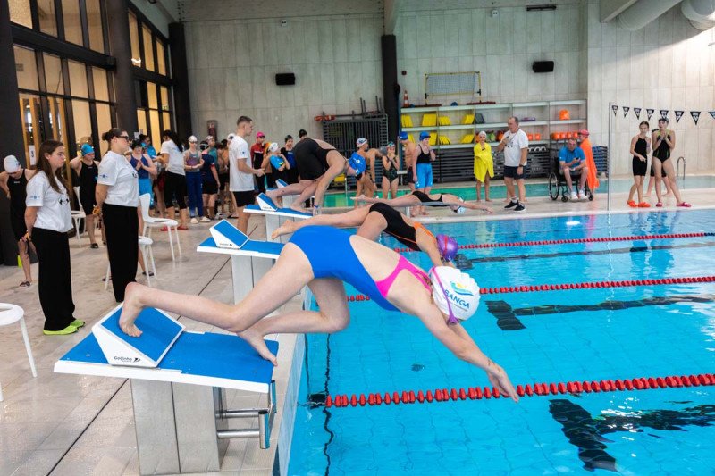 Jonavos baseinas 3-ąjį gimtadienį paminėjo tradicinėmis plaukimo varžybomis „Vuošio taurė 2025–2026 m. I etapas“