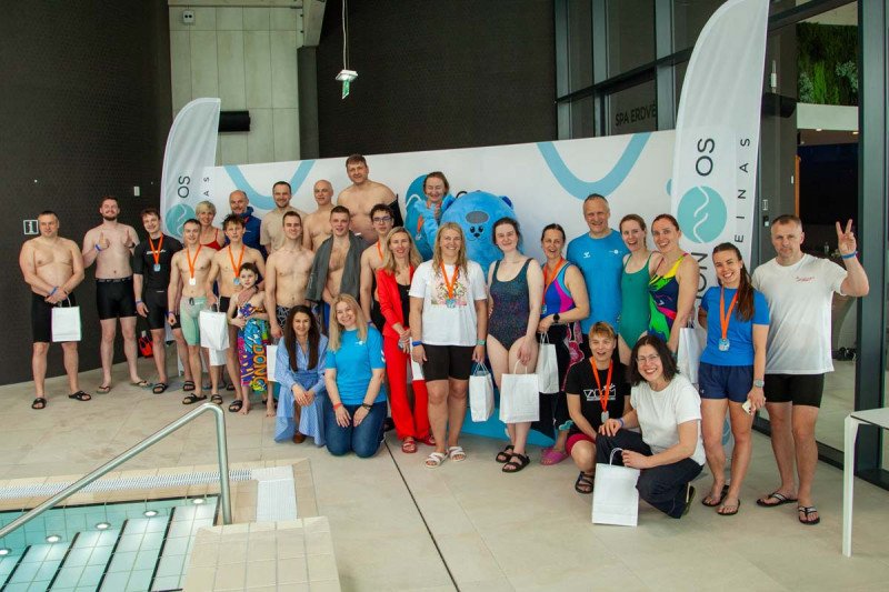 "Misija-Greitis" subūrė plaukimo entuziastus