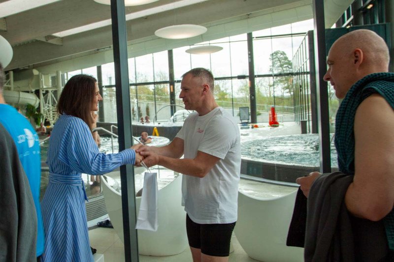 "Misija-Greitis" subūrė plaukimo entuziastus