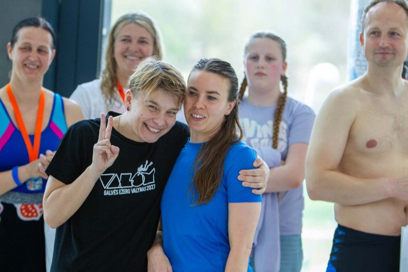 "Misija-Greitis" subūrė plaukimo entuziastus