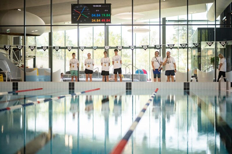 Plaukimo varžybose ,,Jonavos SPLASH” apdovanoti greičiausi Jonavos miesto antrokai
