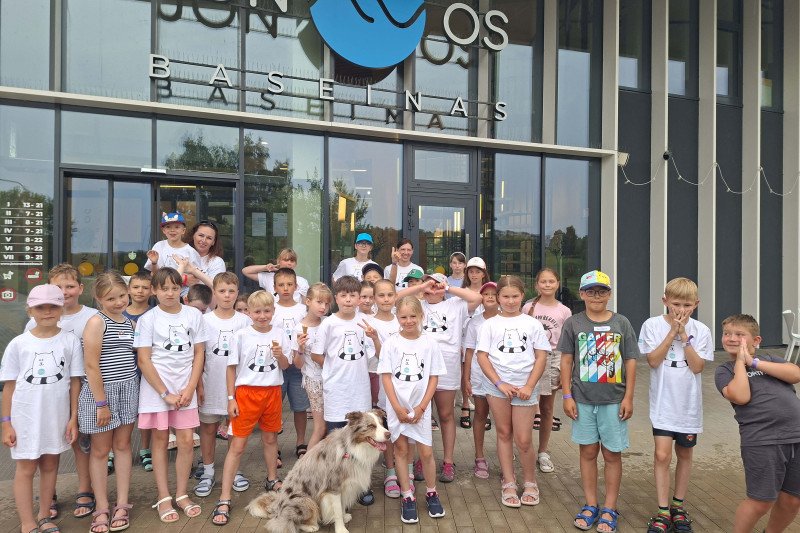 Jonavos baseine baigėsi vaikų dienos stovykla „Vuošio vasara 2026”