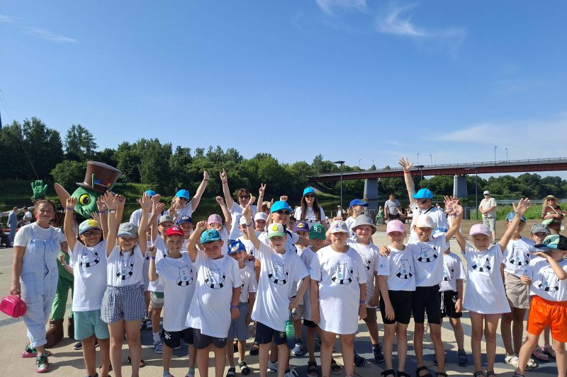 Jonavos baseine baigėsi vaikų dienos stovykla „Vuošio vasara 2026”